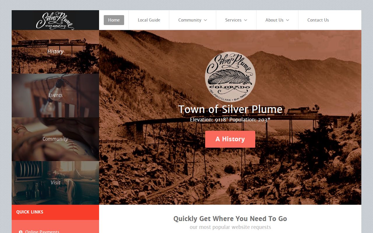 Silver Plume court docket alternate town website source