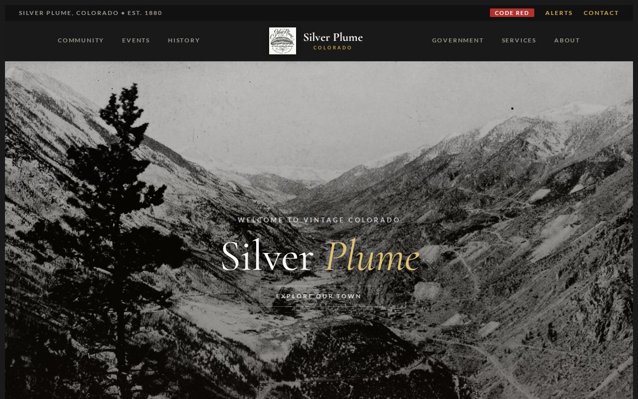 Silver Plume court docket current official town homepage